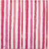 Frokost serviet hvid med striber i rosa og pink nuancer. Colourful stripes L854550 fra Ihr. 33x33cm.