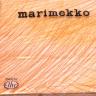 Frokostserviet Marimekko LEPO orange og gule streger. L734317. 33x33cm.
